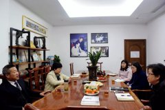 简迅｜青浦区政协领导到上海仲博集团调研