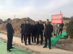 太原｜市民政局领导视察仲博双塔树葬搬迁工程